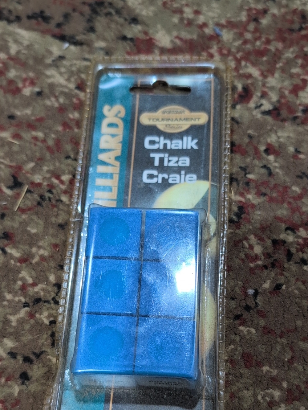 Tournament Billiards Chalk - Blue New